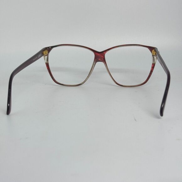 Silhouette Eyeglasses Frames M1232 20 2087 Brown Rectangular 58-11-135 H16554 - Picture 3 of 7